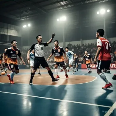 GOR Tangerang Dipadati Futsal